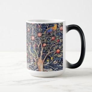 Taza Mágica Vintage Woodpecker Tapiz Floral William Morris