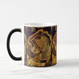 Taza Mágica Virgen de Kiev Ucrania Madonna MorphingMug cerrada