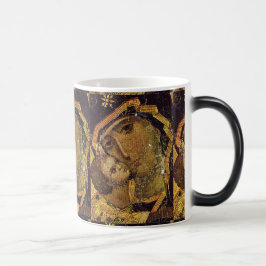 Taza Mágica Virgen de Kiev Ucrania Madonna MorphingMug cerrada