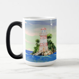 Taza Mágica Vista de los océanos