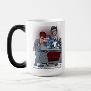 Taza Mágica Volver a la escuela Gran Mug