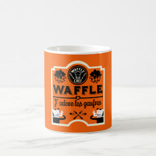 Taza Mágica Waffles de Francia