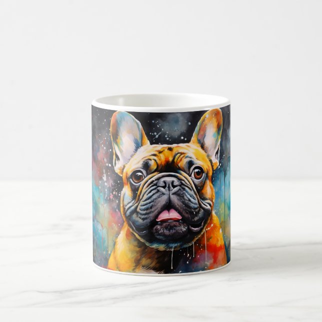 Taza Mágica Watercolor Dog Mug Wrap (Centro)