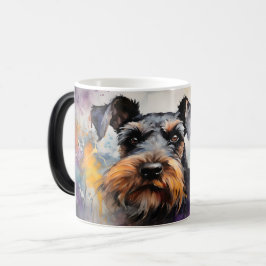 Taza Mágica Watercolor Dog Mug Wrap