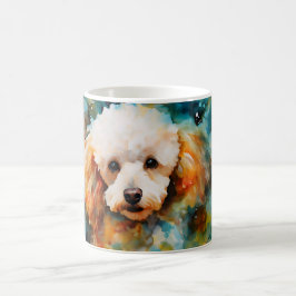 Taza Mágica Watercolor Dog Mug Wrap