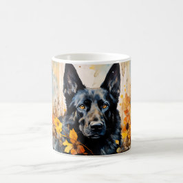 Taza Mágica Watercolor Dog Mug Wrap