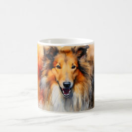 Taza Mágica Watercolor Dog Mug Wrap