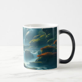 Taza Mágica Waterfall Morphing Coffee Mug