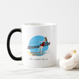 Taza Mágica Waterski de estilo vintage