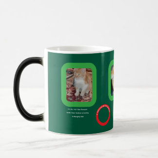 Taza Mágica Whimsical Christmas Ginger Cat