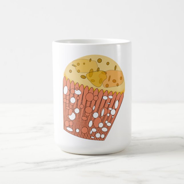 Taza Mágica Whimsical Popcorn Mug - Fun Coffee Cup (Centro)