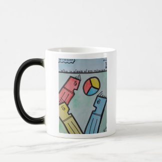 Taza Mágica Who is afraid of red, yellow and blue?