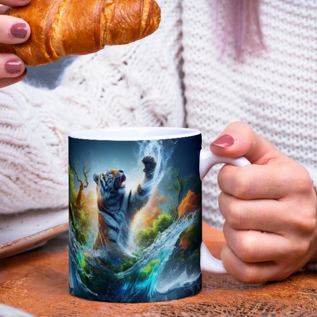 Taza Mágica Wildlife Tiger Splash (Subido por el creador)