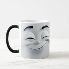 Taza Mágica Winking Cartoon Face 3D