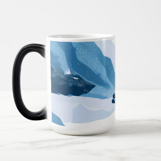 Taza Mágica winter sports illustration