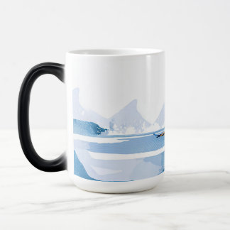 Taza Mágica winter sports illustration