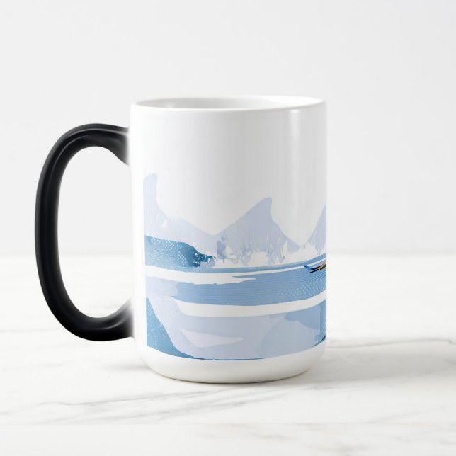 Taza Mágica winter sports illustration (Izquierda)