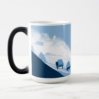 Taza Mágica winter sports illustration