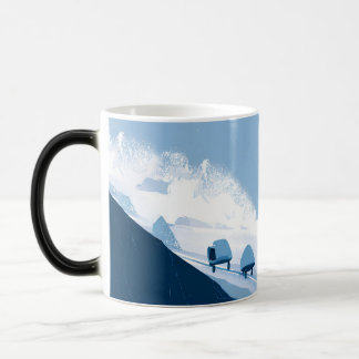 Taza Mágica winter sports illustration