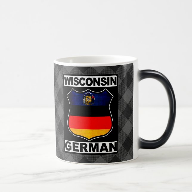 Taza Mágica Wisconsin German American Mug (Derecha)