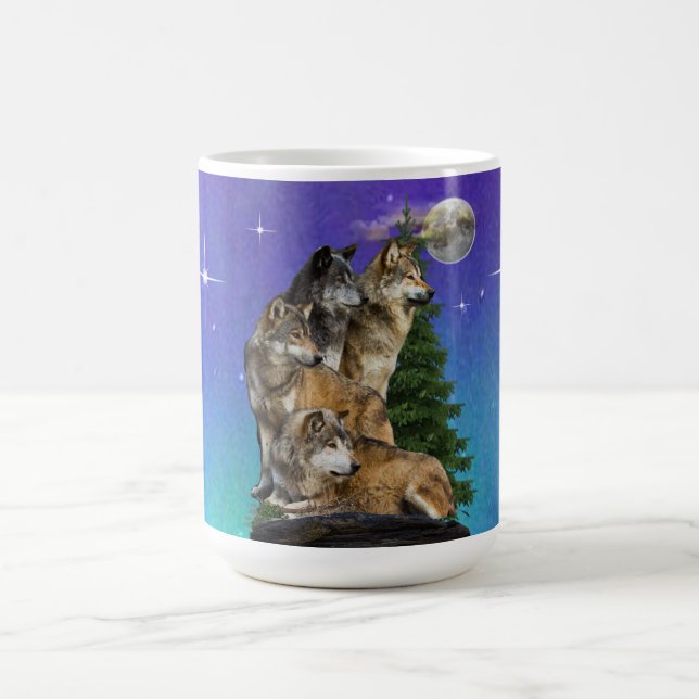 Taza Mágica Wolf y Moon (Centro)