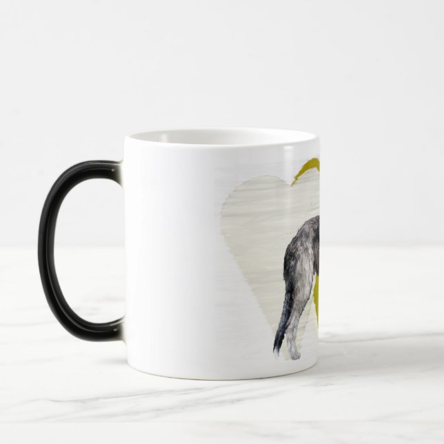 Taza Mágica Wolfhound irlandés del Country Hearts (Izquierda)