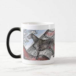 Taza Mágica Wolfhound irlandés patriótico