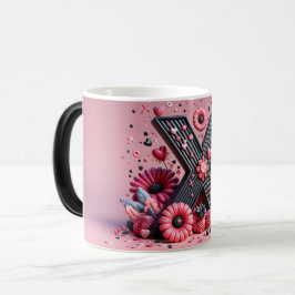 Taza Mágica X Valentine Alphabet 3D