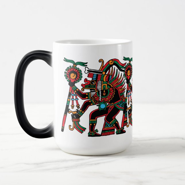 Taza Mágica Xolotl - Dios de la Estrella de la Noche (Izquierda)