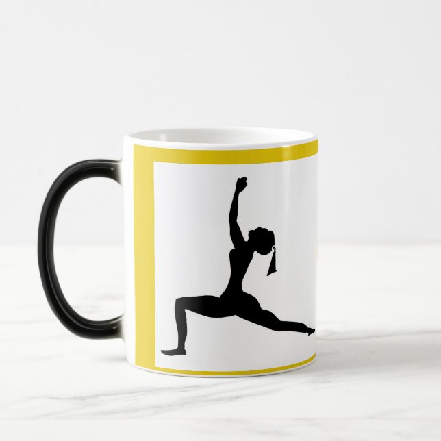 Taza Mágica Yoga Amarillo