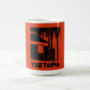 Taza Mágica Yurta viviendo en la naturaleza