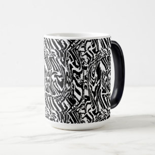 Taza Mágica Zebra Black