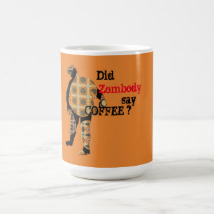 Taza Mágica Zombie necesita café