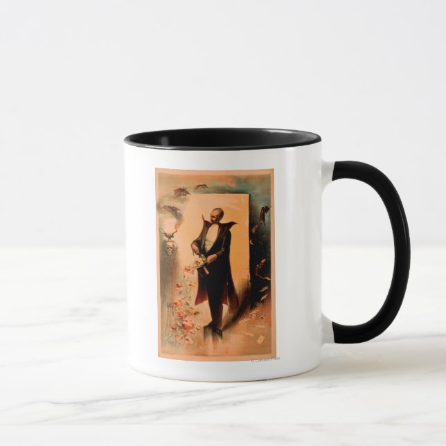 Taza Magician sacando a Rosas del Poster Gorra (Derecha)