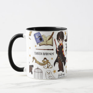 Taza Mágico acuarela de HARRY POTTER™