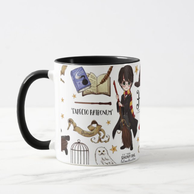 Taza Mágico acuarela de HARRY POTTER™ (Izquierda)