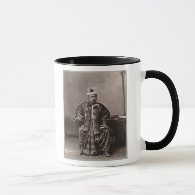 Taza Magistrado birmano, fin del siglo XIX (Derecha)