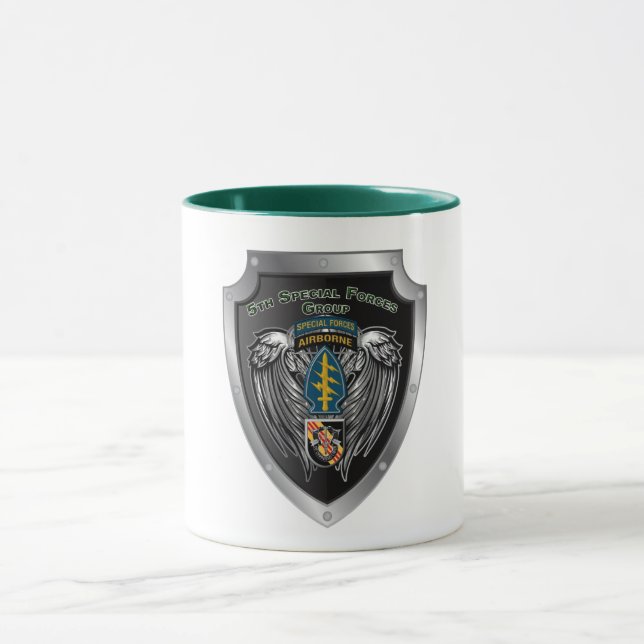 Taza Magnífico 5º Grupo de Fuerzas Especiales (Airborne (Centro)