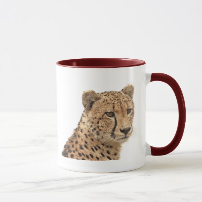 Taza Magnífico Cheetah Hermosa Foto De Gato (Derecha)