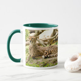 Taza Magnífico Cheetah Hermosa Foto De Gato