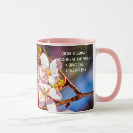Taza Magníficos florecimiento de Sakura