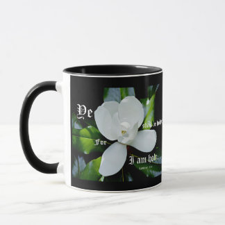 Taza Magnolia del Sur con Leviticus 11:44