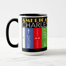 Taza Mah Jongg Charleston Mug