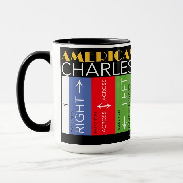 Taza Mah Jongg Charleston Mug (Izquierda)