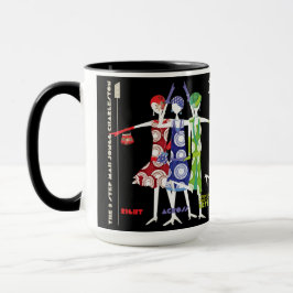 Taza Mah Jongg Charleston Mug