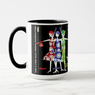 Taza Mah Jongg Charleston Mug