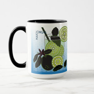 Taza MAH Jongg Limerick Wine Mug