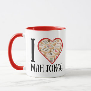 Taza Mah Jongg lover