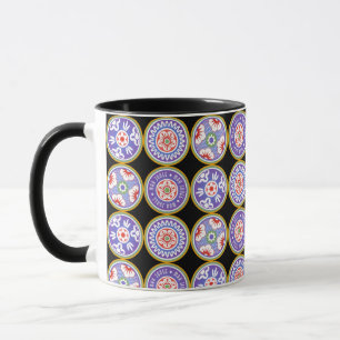 Taza Mah Jongg One Dots