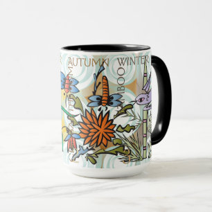Taza Mah Jongg SEASONS MUG